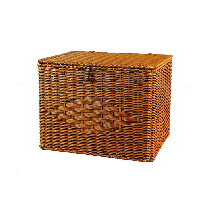 Stylish Woven Storage Chest Bowlift