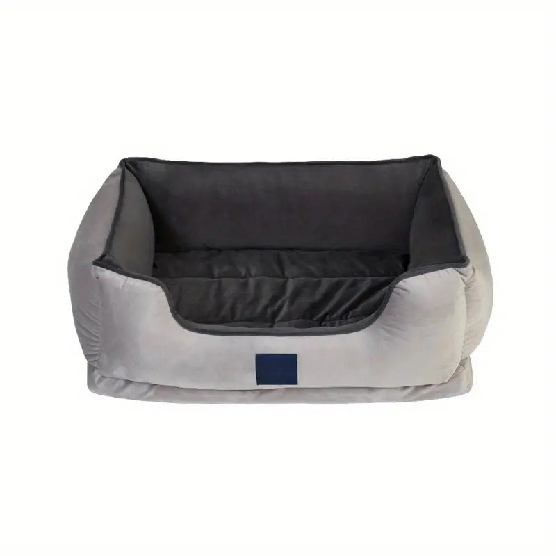 Elevated Plush Dog Bed