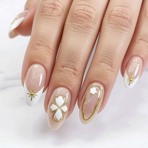 Elegant Floral Nail Art Tips Bowlift