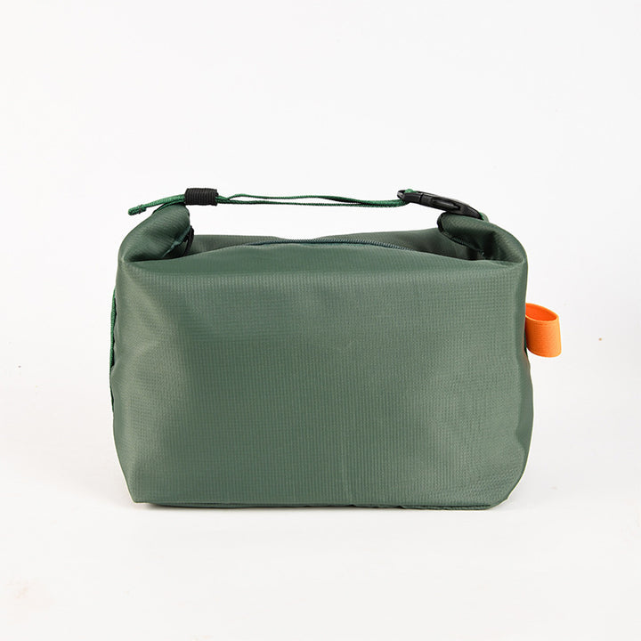 Compact Roll-Top Travel Toiletry Organizer Pouch Bowlift