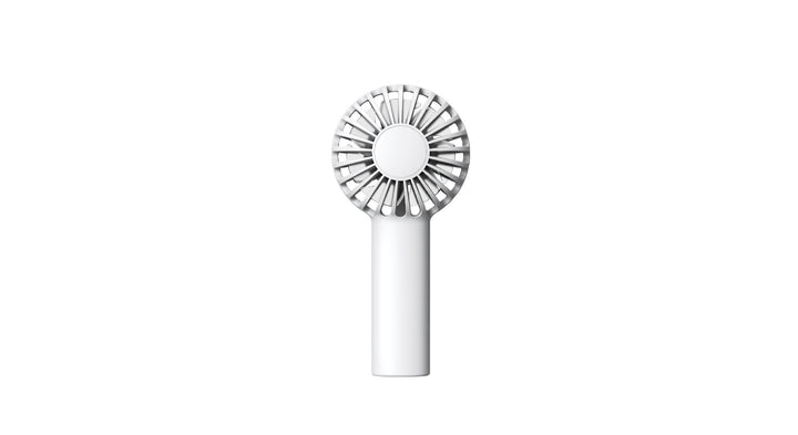 Women portable USB hand fan with flexible holder Bowlift