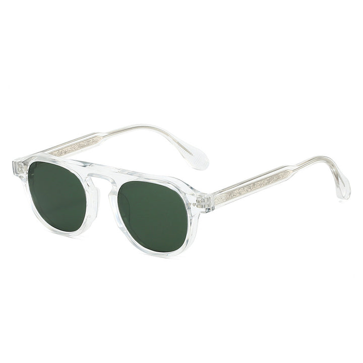 Retro-Inspired Oversized Round Sunglasses Bowlift
