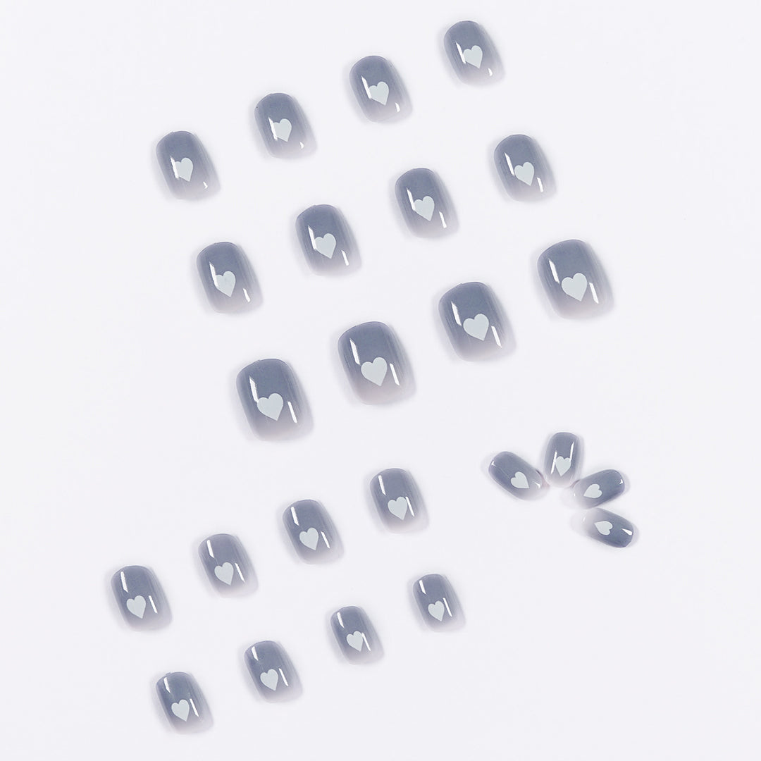 Artistic Nail Art with Romantic Heart Designs Bowlift