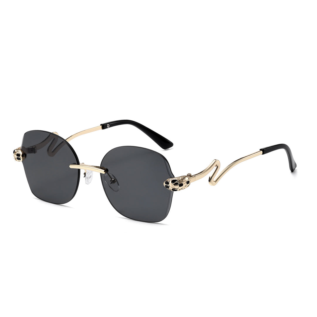 Unique Geometric Frame Sunglasses Bowlift