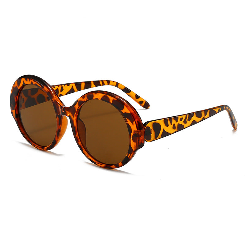 Women's fashionable round designer sunglasses Bowlift