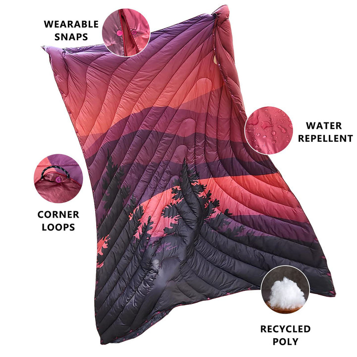 Unisex Multifunctional Outdoor Blanket Bowlift