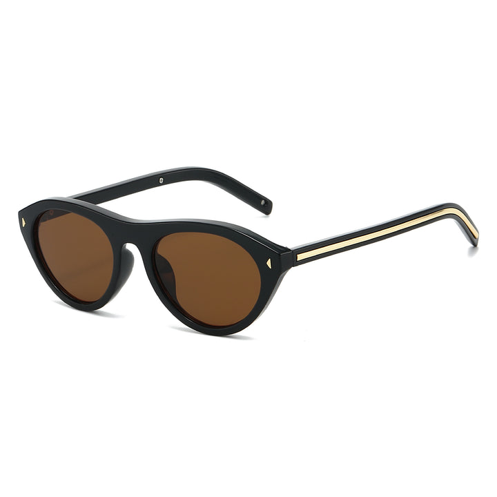Retro-Inspired Geometric Sunglasses Bowlift
