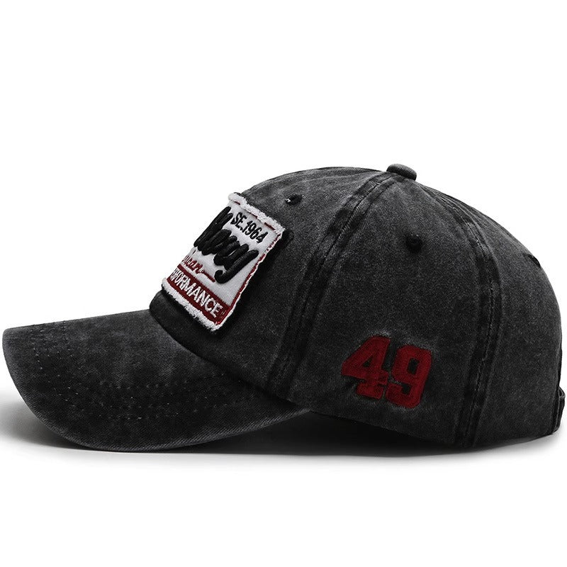 Men's Vintage-Inspired Embroidered Casual Cap Bowlift