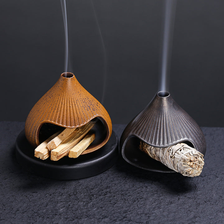 Artistic Ceramic Incense Holder