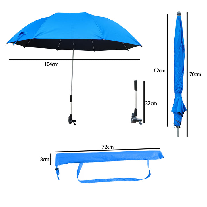 Ladies Garden Chair with Sun Protection Bowlift