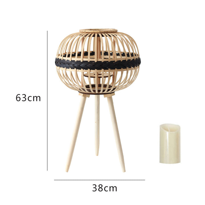 Decorative Rattan Lantern Bowlift