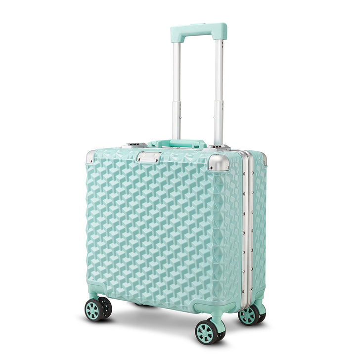 Unisex Premium Textured Hard Shell Carry-On Suitcase Bowlift
