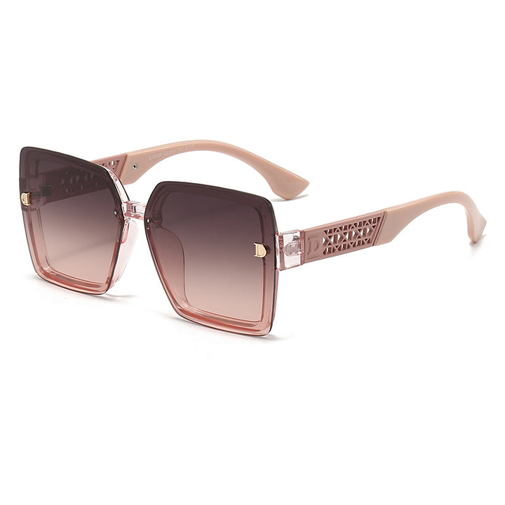 Ladies fashionable square sunglasses with sturdy frame and UV protection Bowlift
