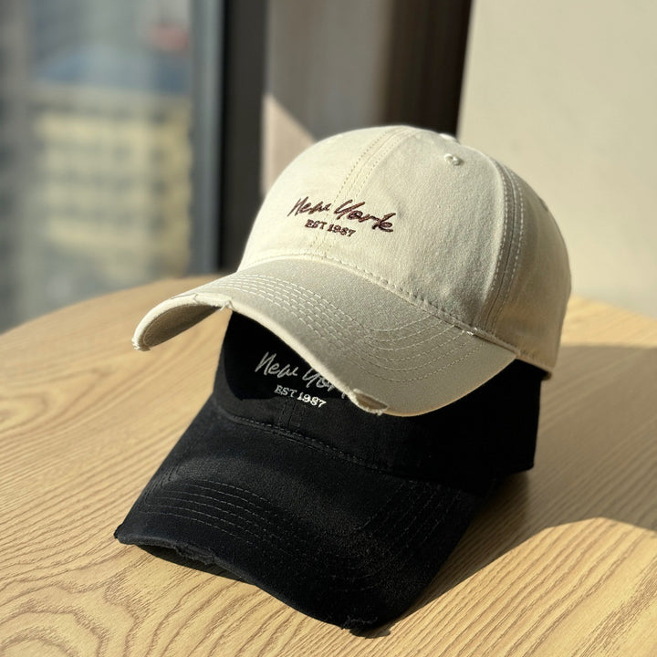 Men's Embroidered Baseball Cap Bowlift