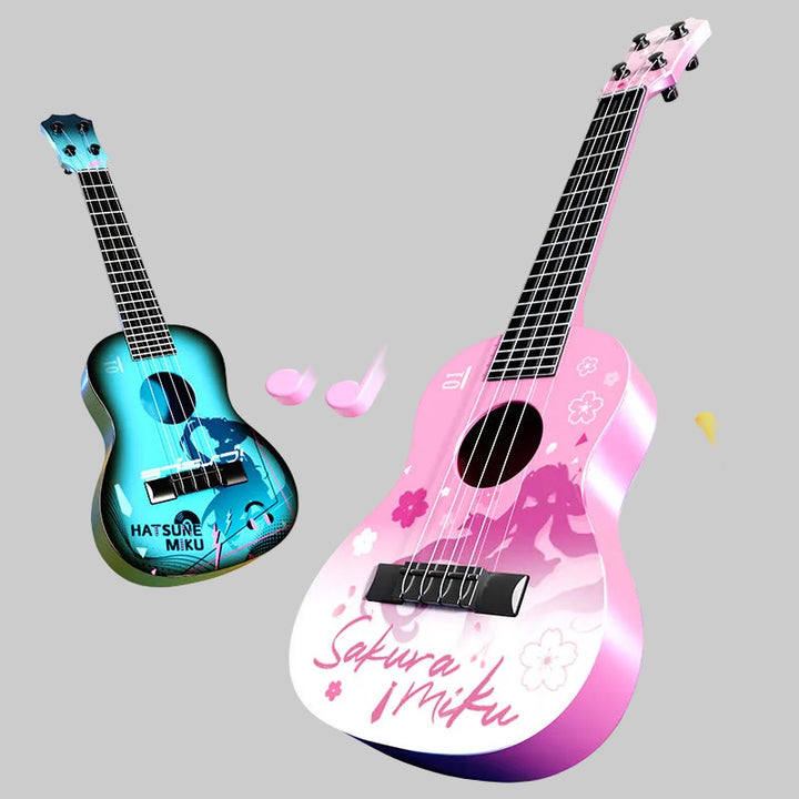 Decorative Ukulele Toy Bowlift