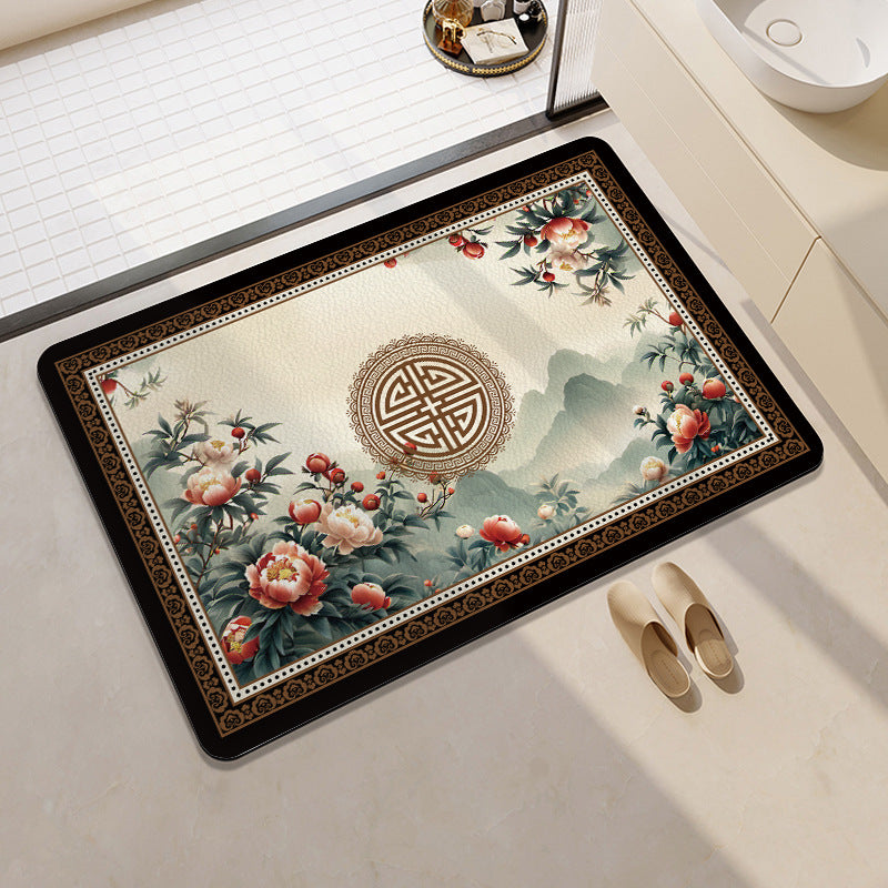Decorative Cartoon Welcome Mat Bowlift