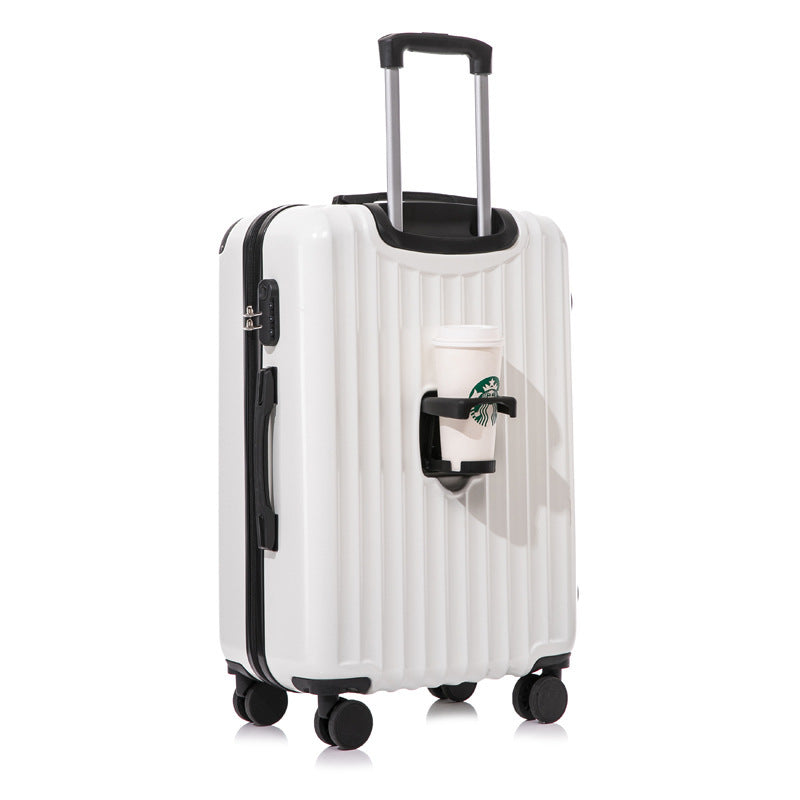 Premium Compact Hard-Shell Travel Suitcase Bowlift