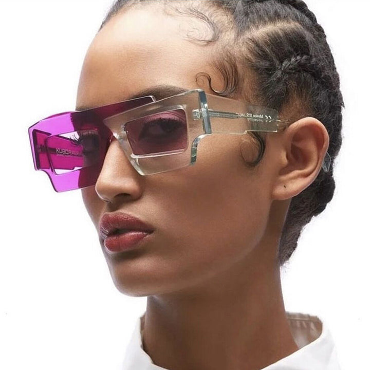 Ladies trendy geometric sunglasses Bowlift