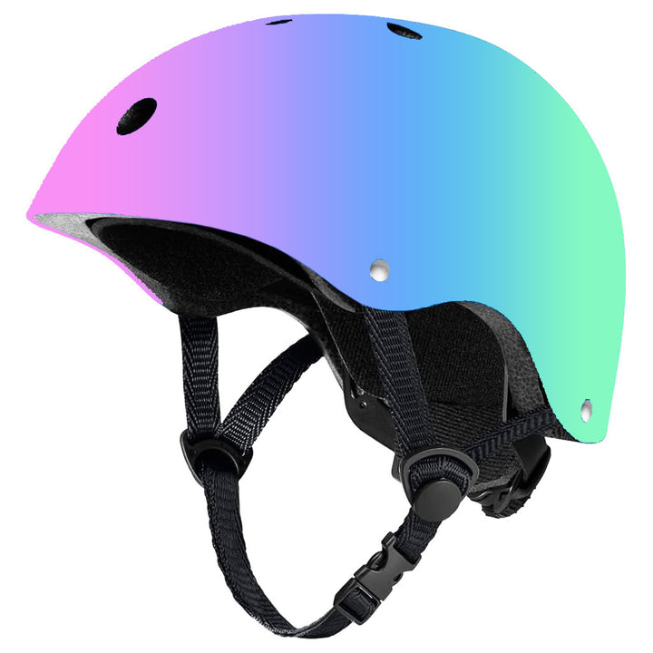 multi sport protective skate and cycling helmet with EPS impact foam and adjustable chin strap Bowlift