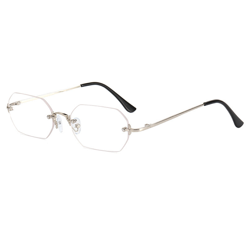 Women's fashionable octagonal sunglasses with elegant metal frame Bowlift