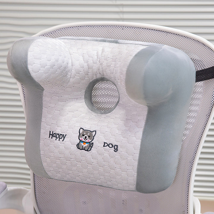 Ergonomic neck support pillow with cute motif Bowlift