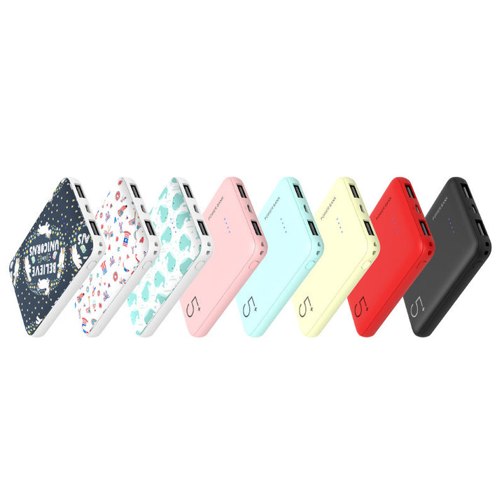High-performance power bank with dual USB port and intelligent charging recognition Bowlift