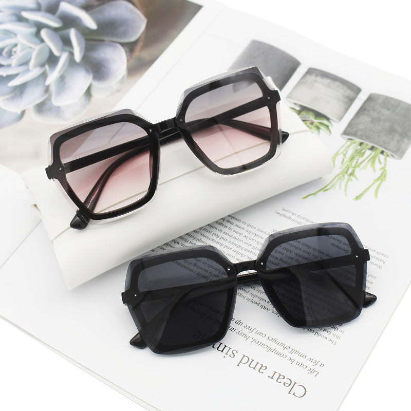 Women's oversized geometric sunglasses Bowlift