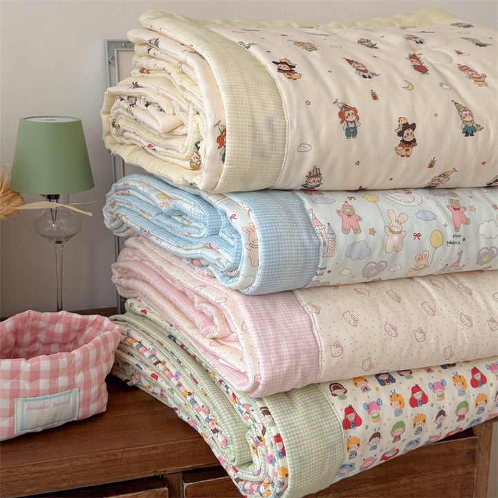 Women’s children's duvet with playful doll pattern Bowlift
