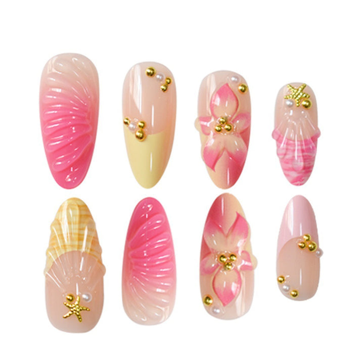 Artistic Nautical Theme Nail Art Enhancements Bowlift