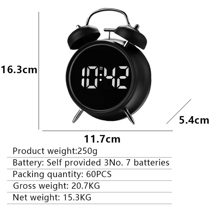 Digital Alarm Clock Bowlift