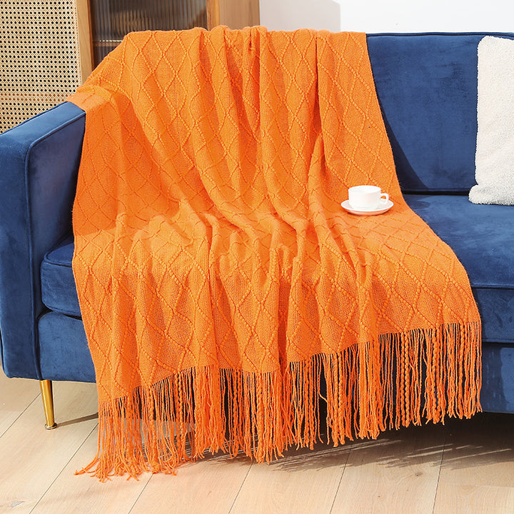 Ladies cozy knit blanket Bowlift