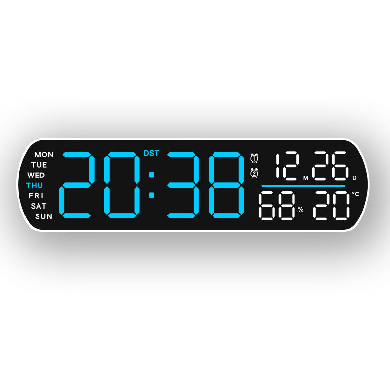 Digital multifunction alarm clock with large LED display Bowlift
