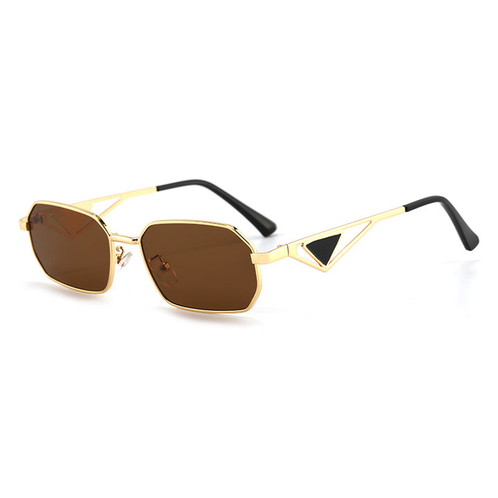 Men's Geometric Frame Sunglasses Bowlift