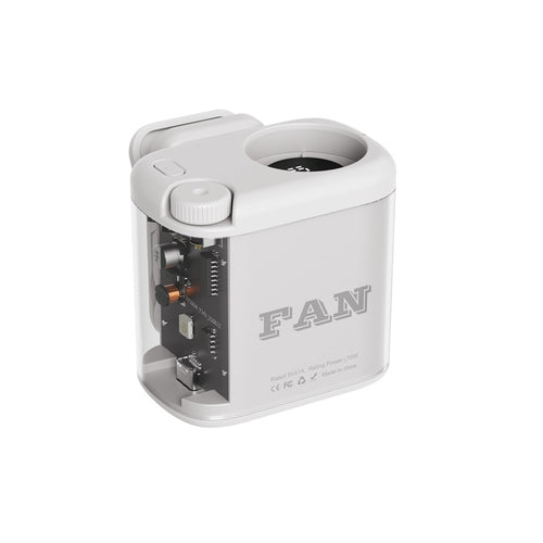 Unisex Portable High-Efficiency Desk Fan with Adjustable Speed Bowlift