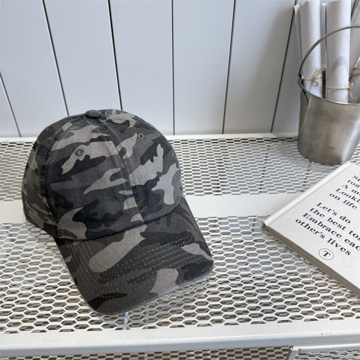 Men's Casual Camouflage Baseball Cap Bowlift