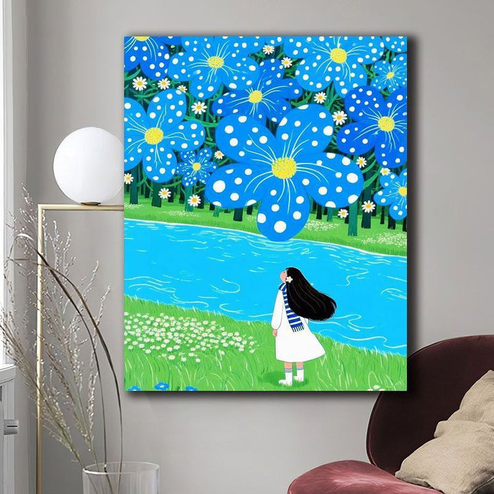 Floral Fantasy Wall Art Bowlift