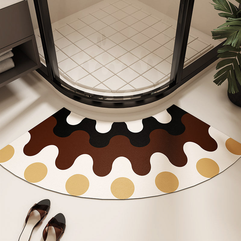 Artistic Water-Resistant Bath Mat Bowlift