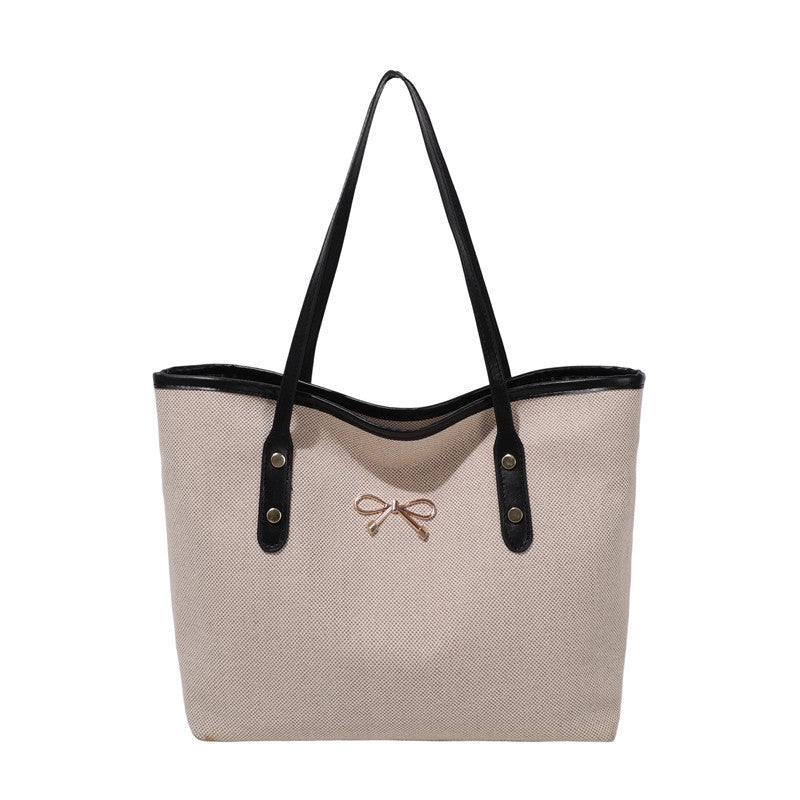 WoDurable Canvas Utility Tote Bag Bowlift