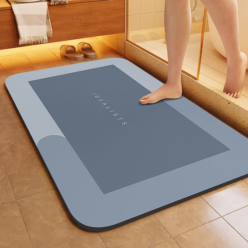 Round Bathroom Mat