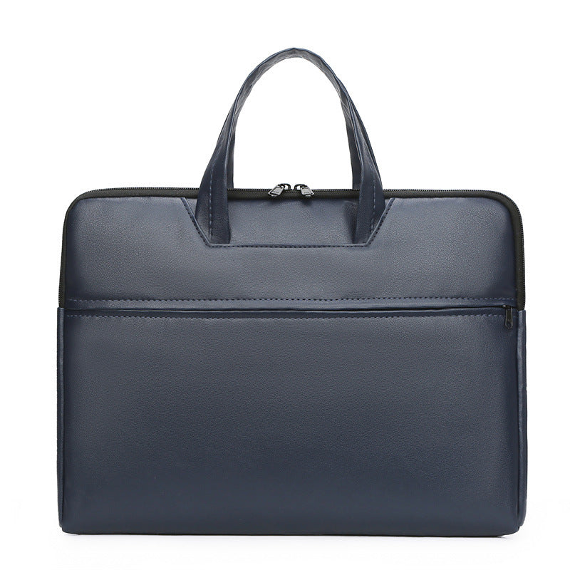 Professional Leather Document Carrier Bowlift