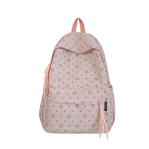 Floral Print Casual Backpack