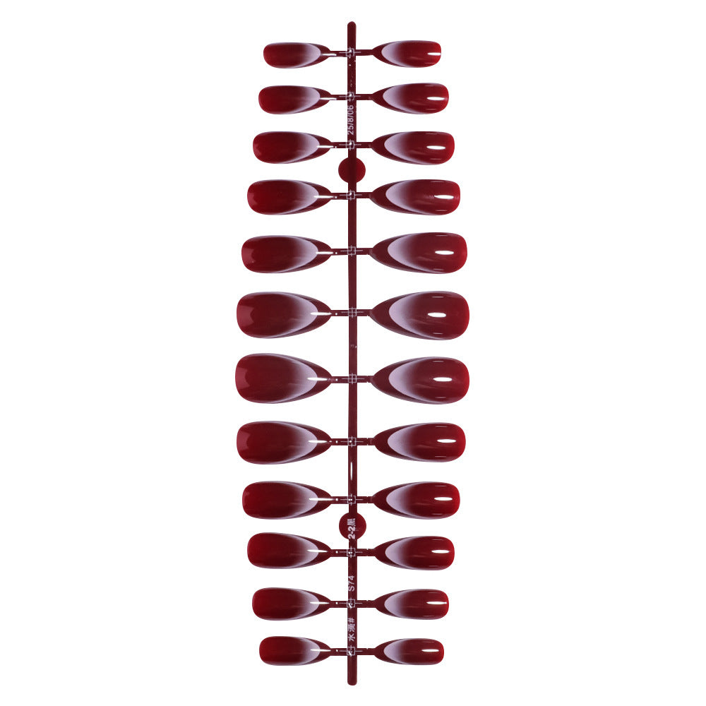 Artistic Ombre Pointed Press-On Nails Bowlift
