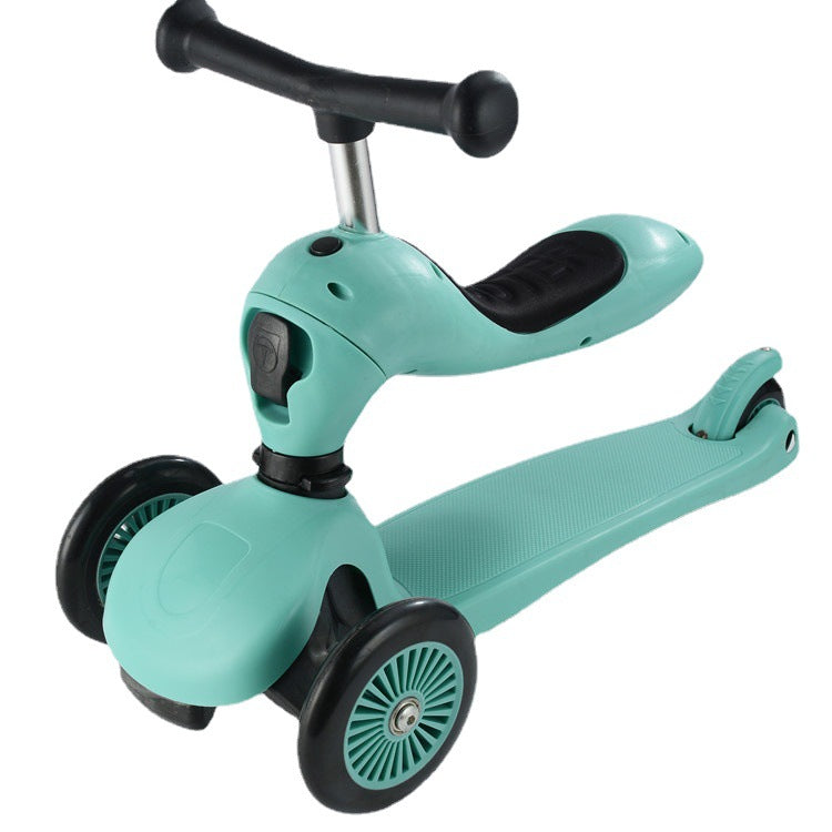 Innovative Lean-to-Steer Kick Scooter Bowlift