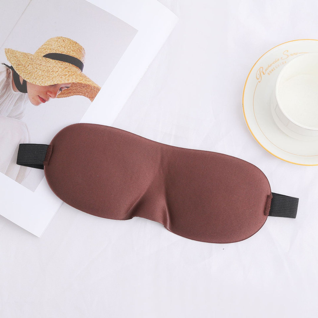Unisex nan light-blocking travel mask with thermoformable nylon cover and wide comfort band Bowlift