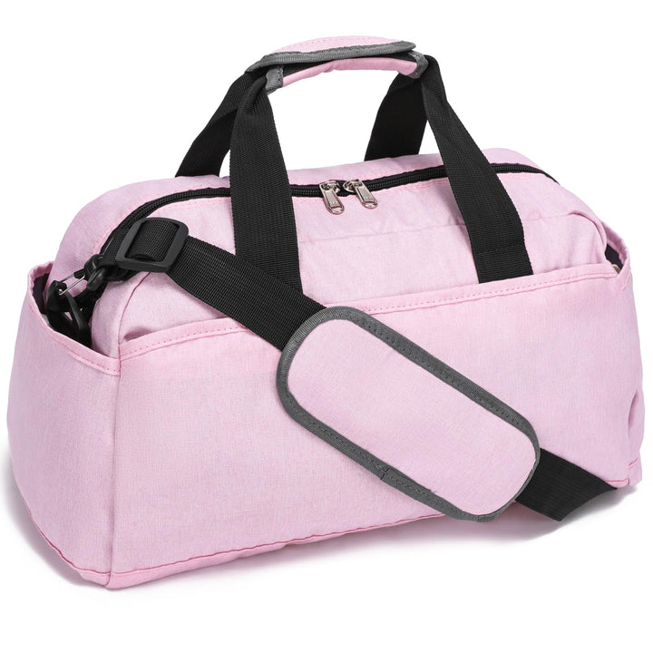 Women's Sporty Travel Bag with Versatile Compartments and Adjustable Shoulder Strap Bowlift