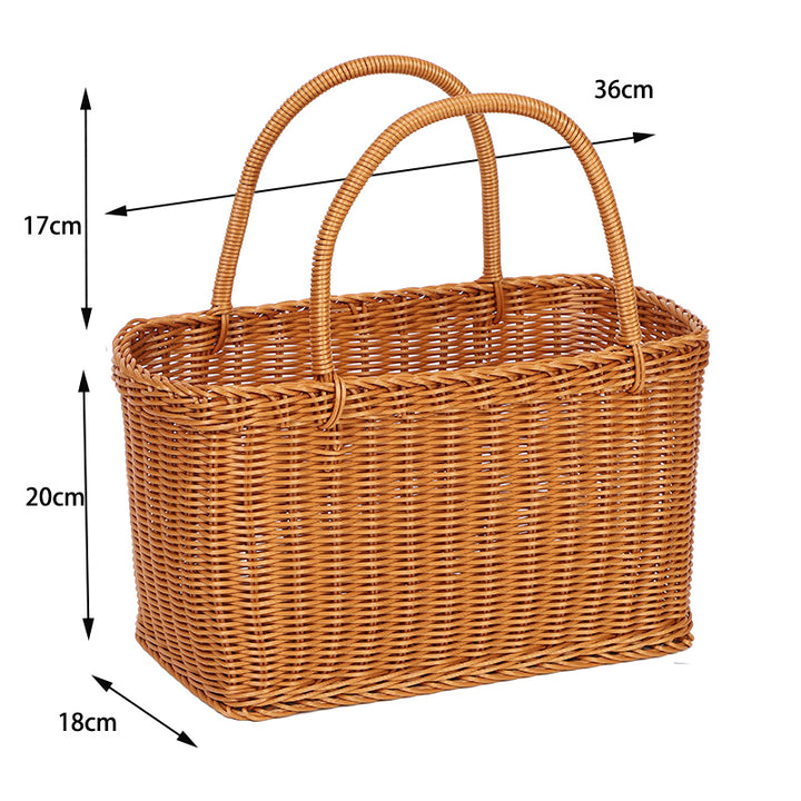 Woven Storage Basket Bowlift
