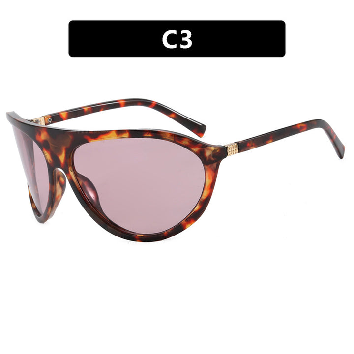 Women's Cat-Eye Sunglasses with Unique Design and Protective UV Filter Bowlift