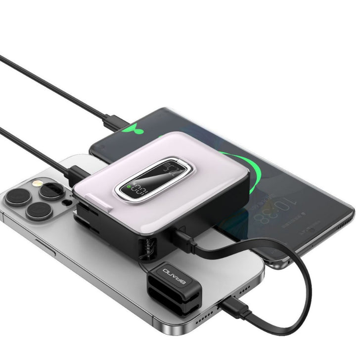 Portable fast charging power bank with intelligent energy management technology Bowlift