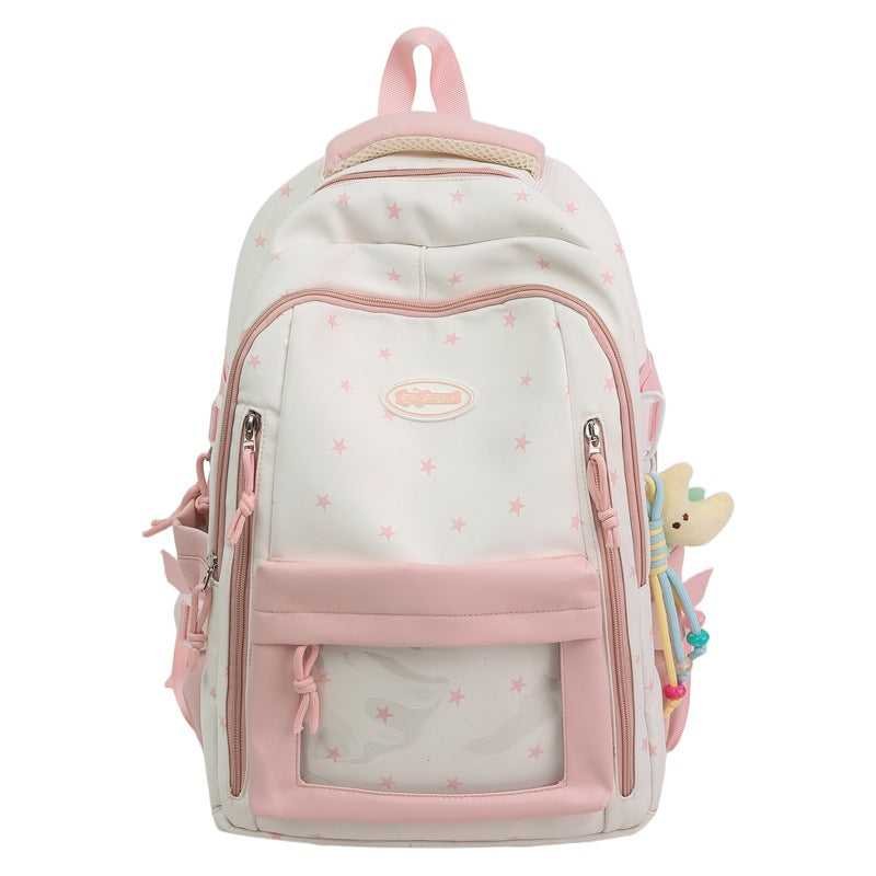Multi-Pocket Fashion Tote Bag