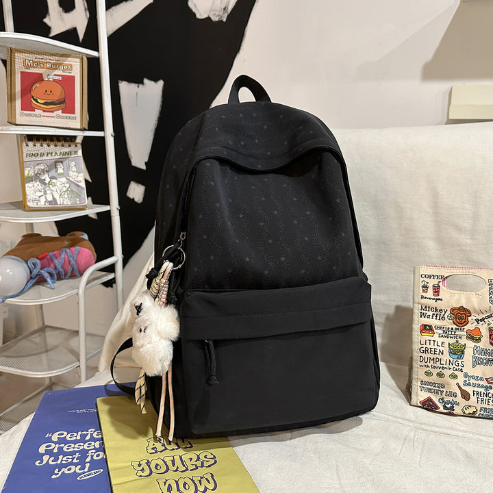 Backpack with Cute Star Design and Practical Storage Bowlift